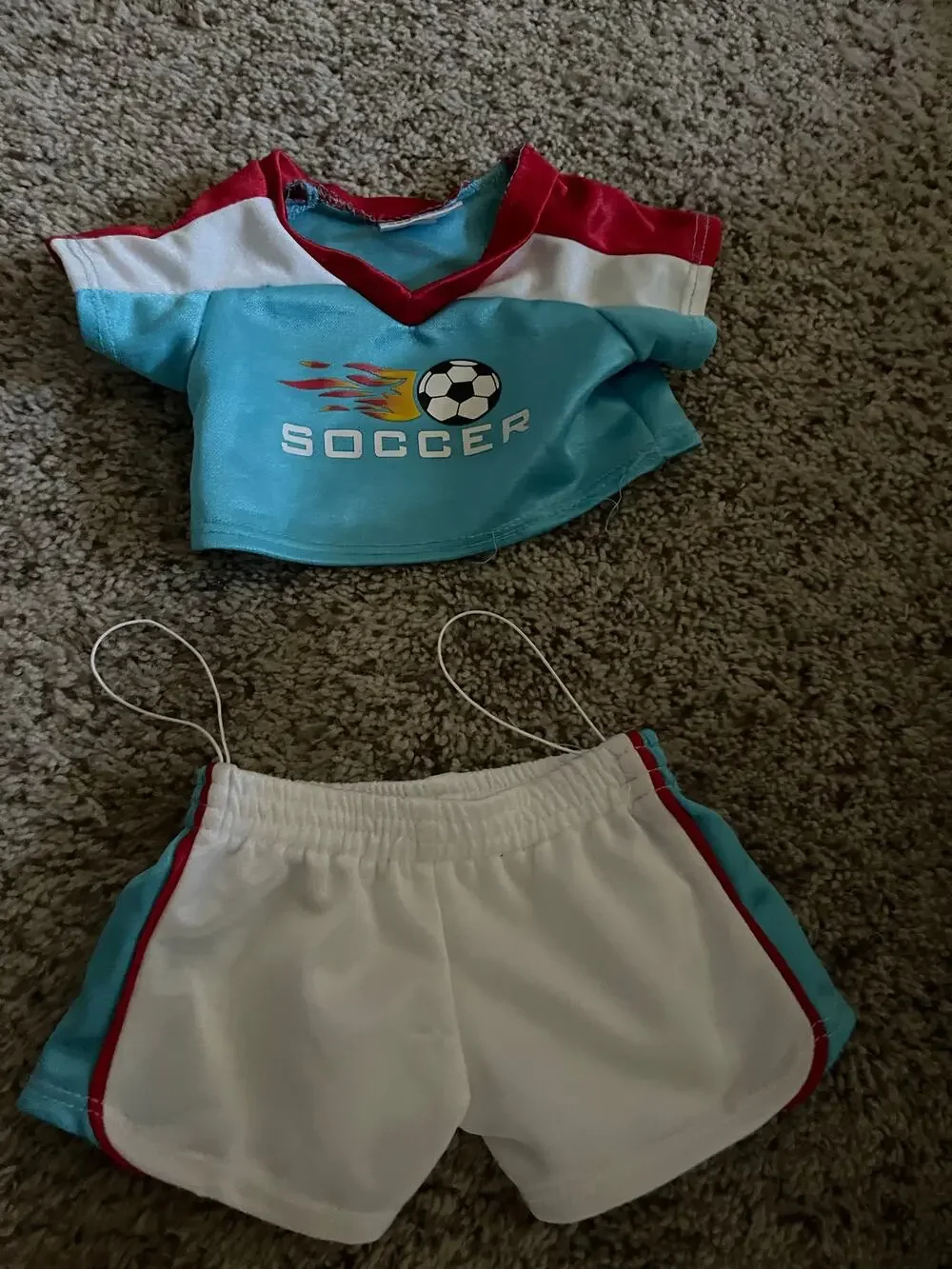 Build a bear soccer outfit